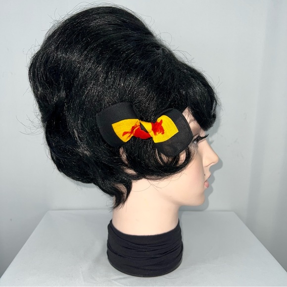 Flames Graphic Bandana Knotted Hair Bow - Picture 4 of 11